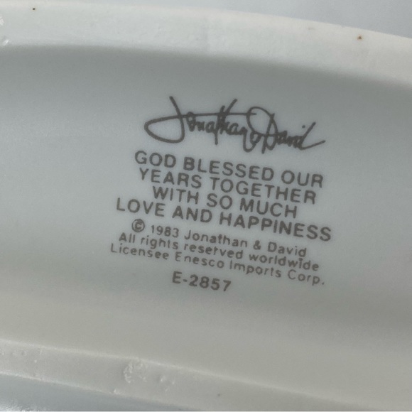 Precious Moments God Blessed Our Years Together with Love 25th 1983 - Picture 12 of 12